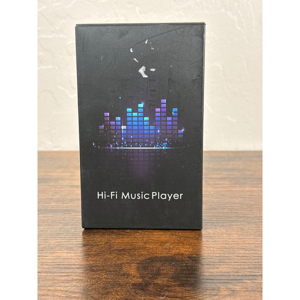 Hi-Fi Music Player Bluetooth MP3 MP4 Video FM Radio Ebook Recorder Black NEW